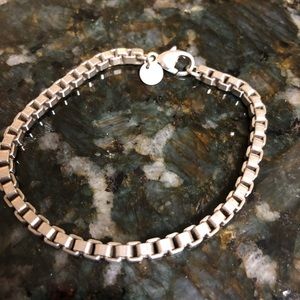 Tiffany & Co Sterling Silver 925 Box bracelet